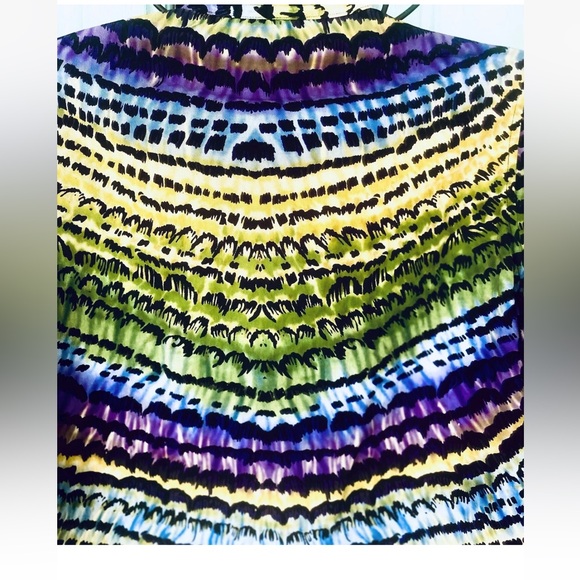 Rare Life Style Women’s Jacket Size XL Button Multi Colored Abstract  Beaded - Picture 8 of 9